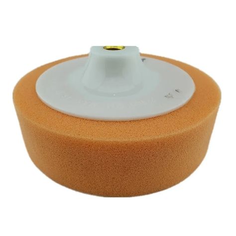 Disco De Esponja Para Pulir 150mm Kamasa Km1157-1