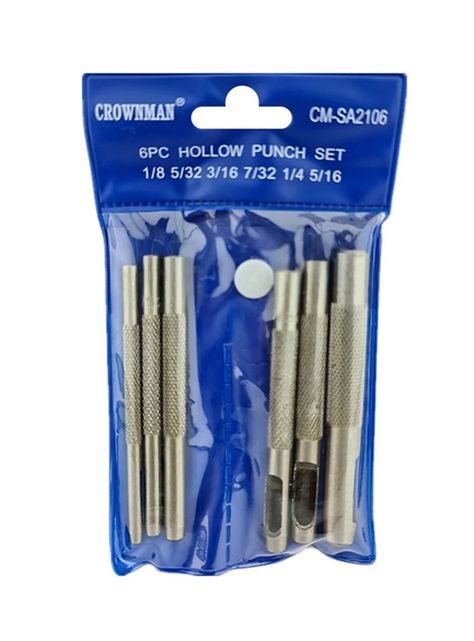 Juego De Sacabocados De Impacto 6 Pcs Cmsa2106-0