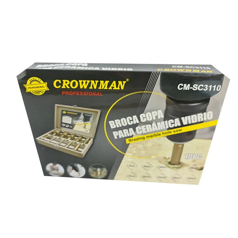 Brocas Copa Ceramica Marmol Vidrio 6-35mm 10 Pcs-3