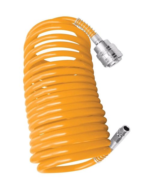 Manguera Espiral P/ Compresor De Aire 15mts 12bar-1