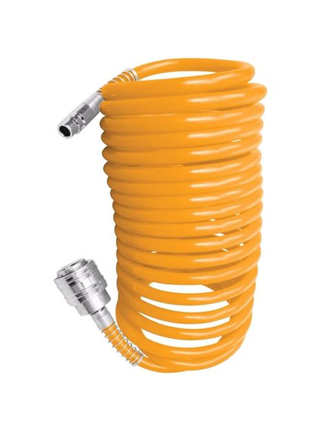 Manguera Espiral P/ Compresor De Aire 15mts 12bar-2