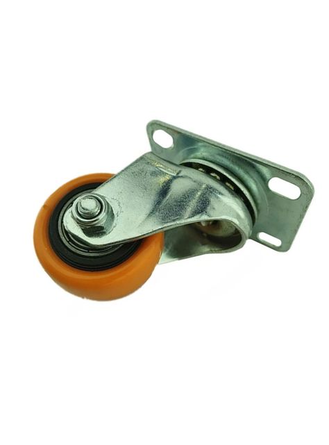 Rueda Naranja Giratoria 1.5 Pulgadas-2