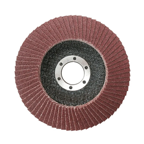 Pack 5 Disco Flap Lija Pulir Traslapado Laminado Metal Total-1