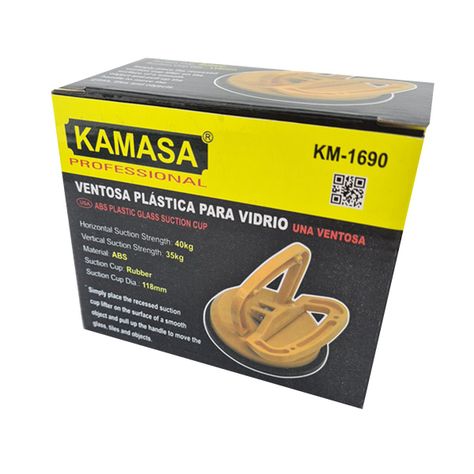 Ventosa Para Vidrio 40 - 35 Kg Kamasa Km1690-2
