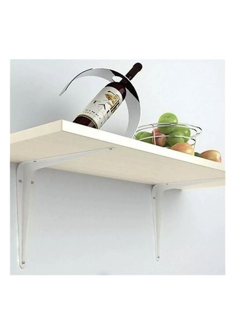 Soporte Escuadra Para Repisa Estante 2 Unds 10''x12'' Total-2
