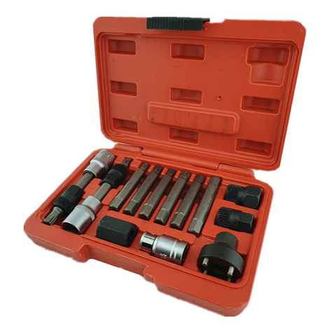 Puntas Dados Extractor Poleas Alternador 13 Piezas-1
