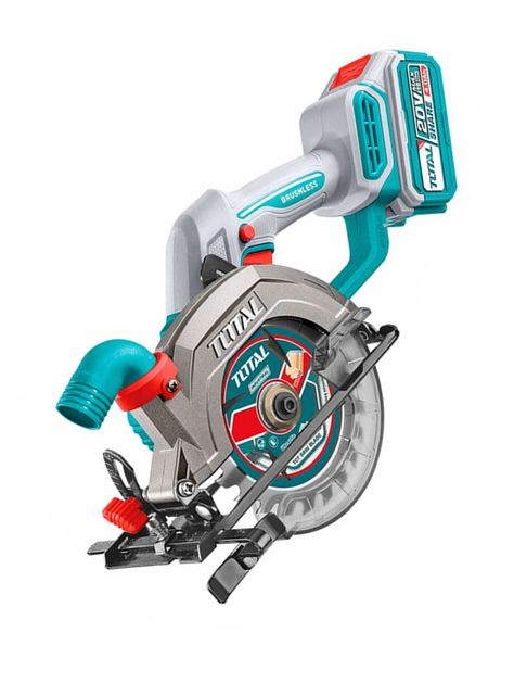 Sierra Circular Inalámbrica 20v Bat+ Carg Total Tsli14021-2