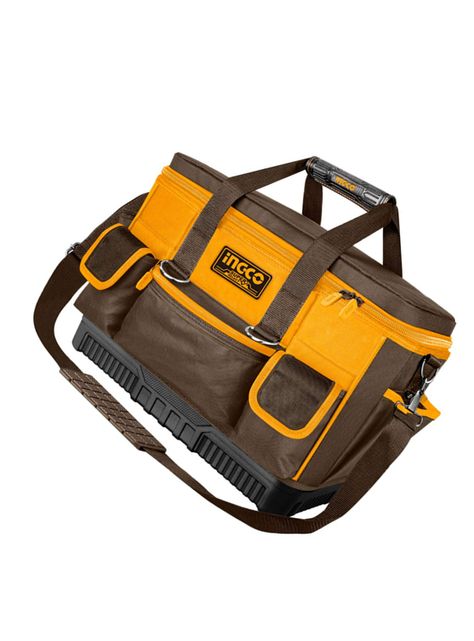 Bolso Industrial Porta Herramientas 16 PuLG Ingco Htbg10-1