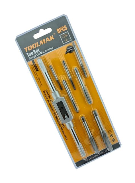 Set Kit Juego De Terrajas Macho Toolmak Tmk19618-2