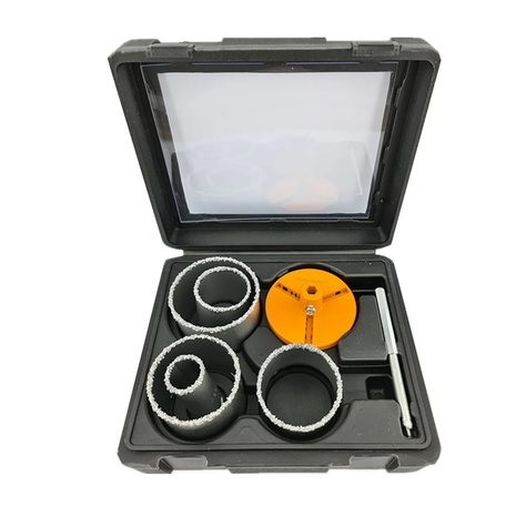 Set Broca Sierra Copa Diamantada 7 Pieza Tmk19652-0