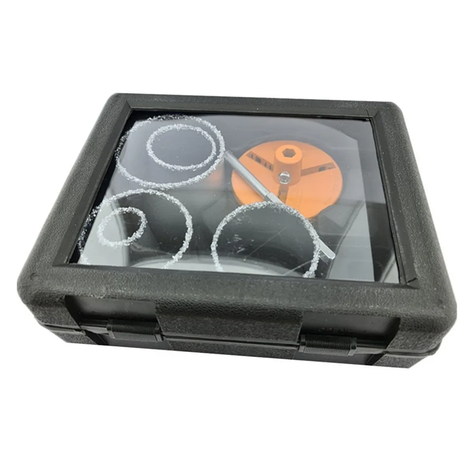 Set Broca Sierra Copa Diamantada 7 Pieza Tmk19652-1