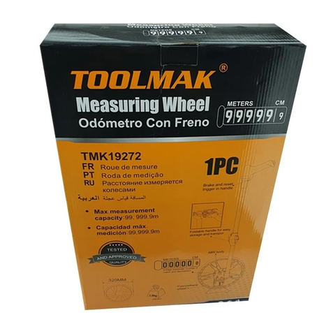 Odometro Profesional 10.000 Mts Atril Plegable Tmk-3