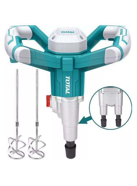 Mezclador Bekron Pintura Cemento 1800w Total Td616006-1