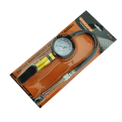 Pistola Manómetros P/ Inflar Ruedas Makawa Mk0654-1