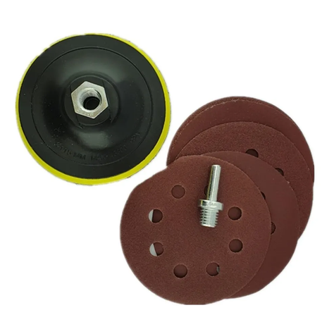 Accesorios P/ Pulir 115mm 4 1/2 Con Adaptador Tmk-0
