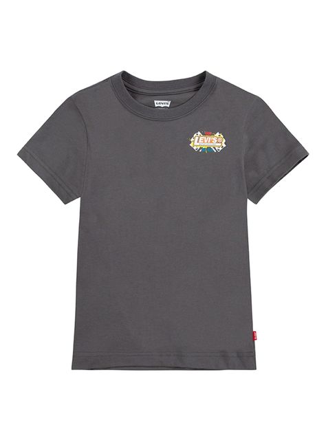 Polera Niño MC Racer Gris Levis-0