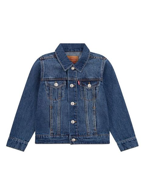 Chaqueta Niño Trucker Azul Levis-0