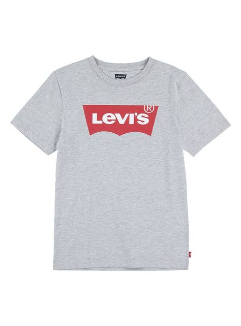 Polera Niño MC Batwing Gris Levis-0