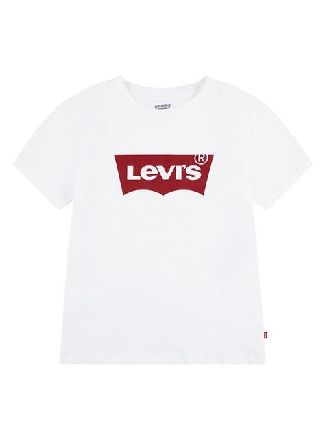 Polera Niño MC Batwing  Blanco Levis-0
