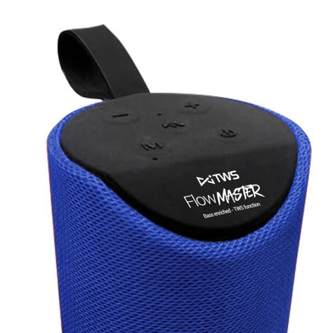 MLAB PARLANTE PORTATIL FLOW MASTER INALAMBRICO BLUE-1