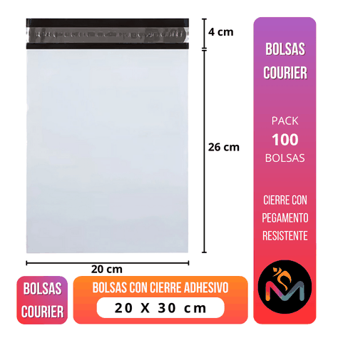 Bolsa Courier 20x30 cm – Resistente y Hermética-4