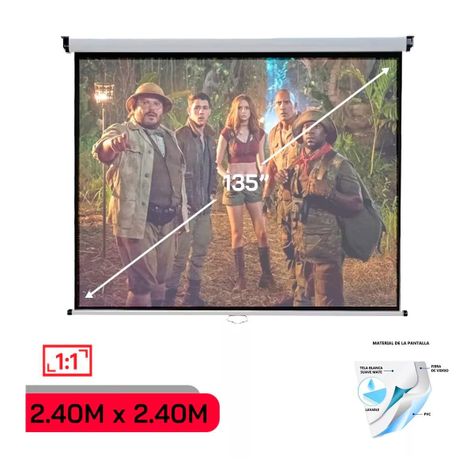 Telon Mural Premium Malik 2.40m x 2.40m (135́ ́Diagonal) 1:1-4
