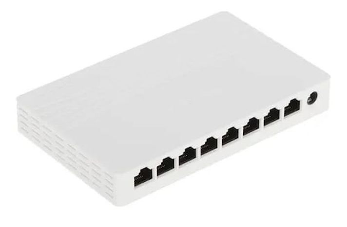 SWITCH 8 PUERTO 10/100M RJ45 PLASTIC.MARCO HIKVISION-0