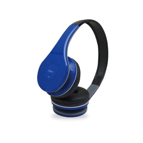 MICROLAB AUDIFONO CON MICROFONO P900 AZUL-0