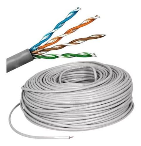 Cable de red UTP Cat 6 premium Alta Velocidad interior 100mt-1