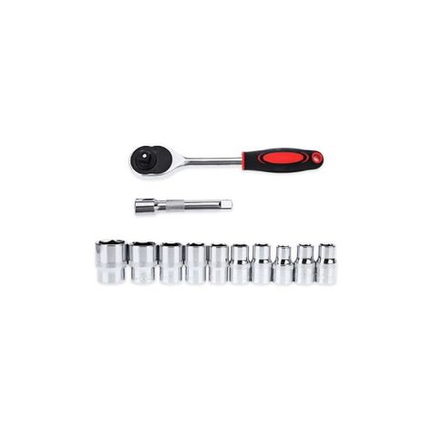 Set de Dados 1/4" 46 Piezas + Chicharra-4