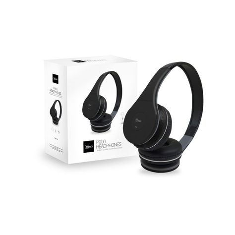 MICROLAB AUDIFONO CON MICROFONO P900 NEGRO-1