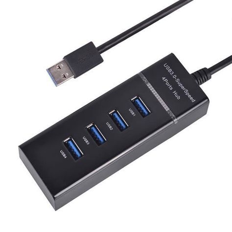 Hub USB 3.0 con 4 Puerto de Alta Velocidad-1