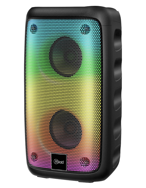 MLAB PARLANTE TWS FLAMING WALK BASS RGB INALAMBRICO-2
