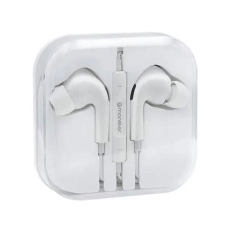 Audífonos Alámbrico Monster C21wt Mlibres Type-c Blanco-0
