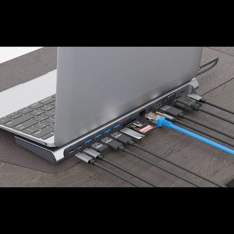 Adaptador Multifunción 14 En 1 Docking station USB-C 9199A-2