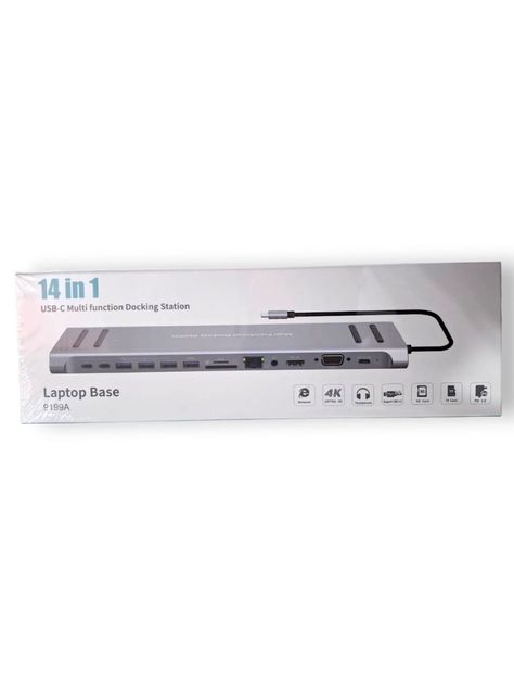 Adaptador Multifunción 14 En 1 Docking station USB-C 9199A-3