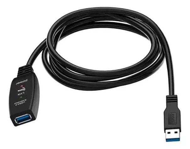 CABLE EXTENSION USB 3.0 ACTIVO 1.8 MT-0