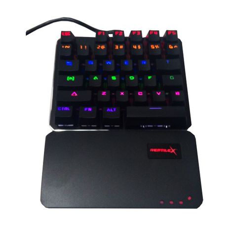 TECLADO GAMER REPTILEX RX0015 UNA MANO 35 TECLAS MECÁNICO-2
