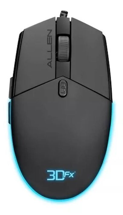 Mouse Gamer 3dfx Allen 9084: Precisión y velocidad-1
