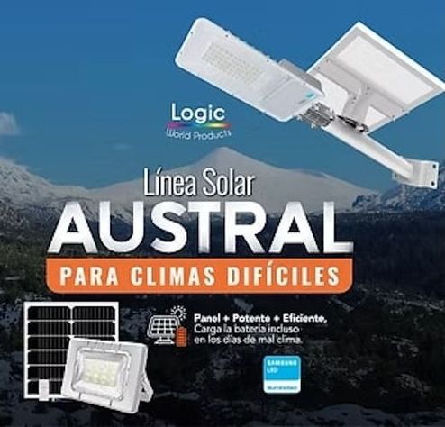 LUMINARIA SOLAR 3000 LM 600W AUSTRAL-1