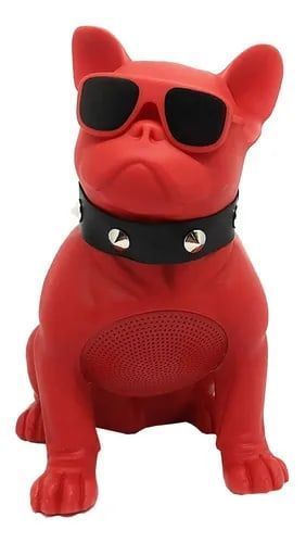 PARLANTE BLUETOOTH BULLDOG FRANCES RED-0