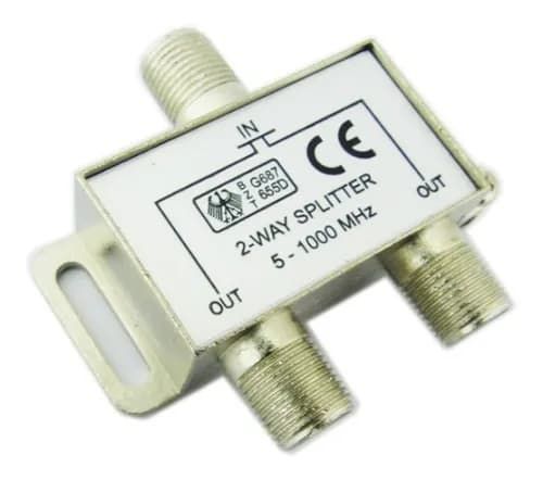 SPLITTER SATELITAL 1 A 2 SP-02-1