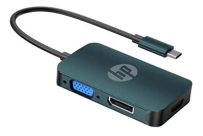 ADAPTADOR USB-C A HUB HDMI VGA DP CT200-0