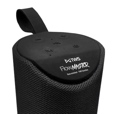 MLAB PARLANTE PORTATIL FLOW MASTER INALAMBRICO BLACK-1