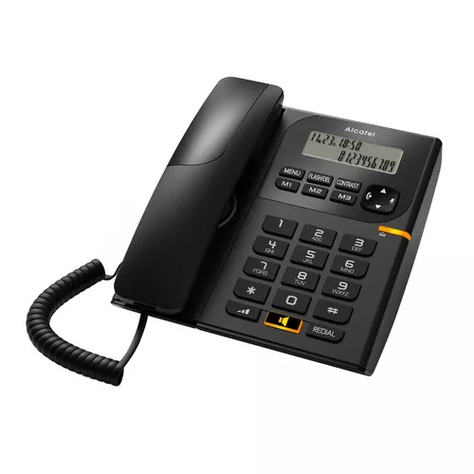 TELEFONO MANOS LIBRES T58 NEGRO ALCATEL-1