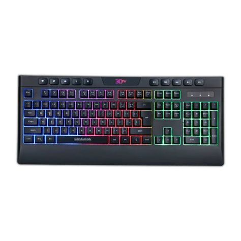 TECLADO 3DFX GAMER DAGDA MULTIMEDIA-0