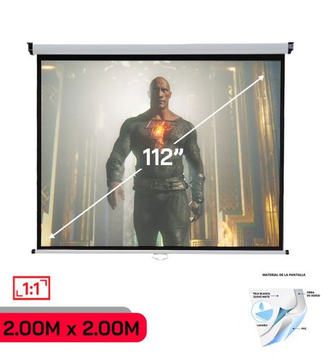 Telon Mural 2.00x2.00 Copa America para Viewsonic PX706HD-0