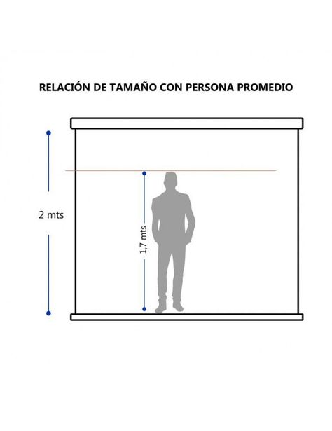 Telon Mural 2.00x2.00 Copa America para Viewsonic PX706HD-1