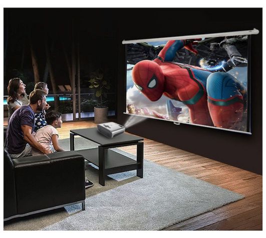 Telon Mural 2.00mx1.50m 4:3 para proyector V/sonic M2E 1000L-2