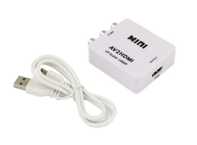 Convertidor RCA a HDMI: Ideal para Consolas Retro-4